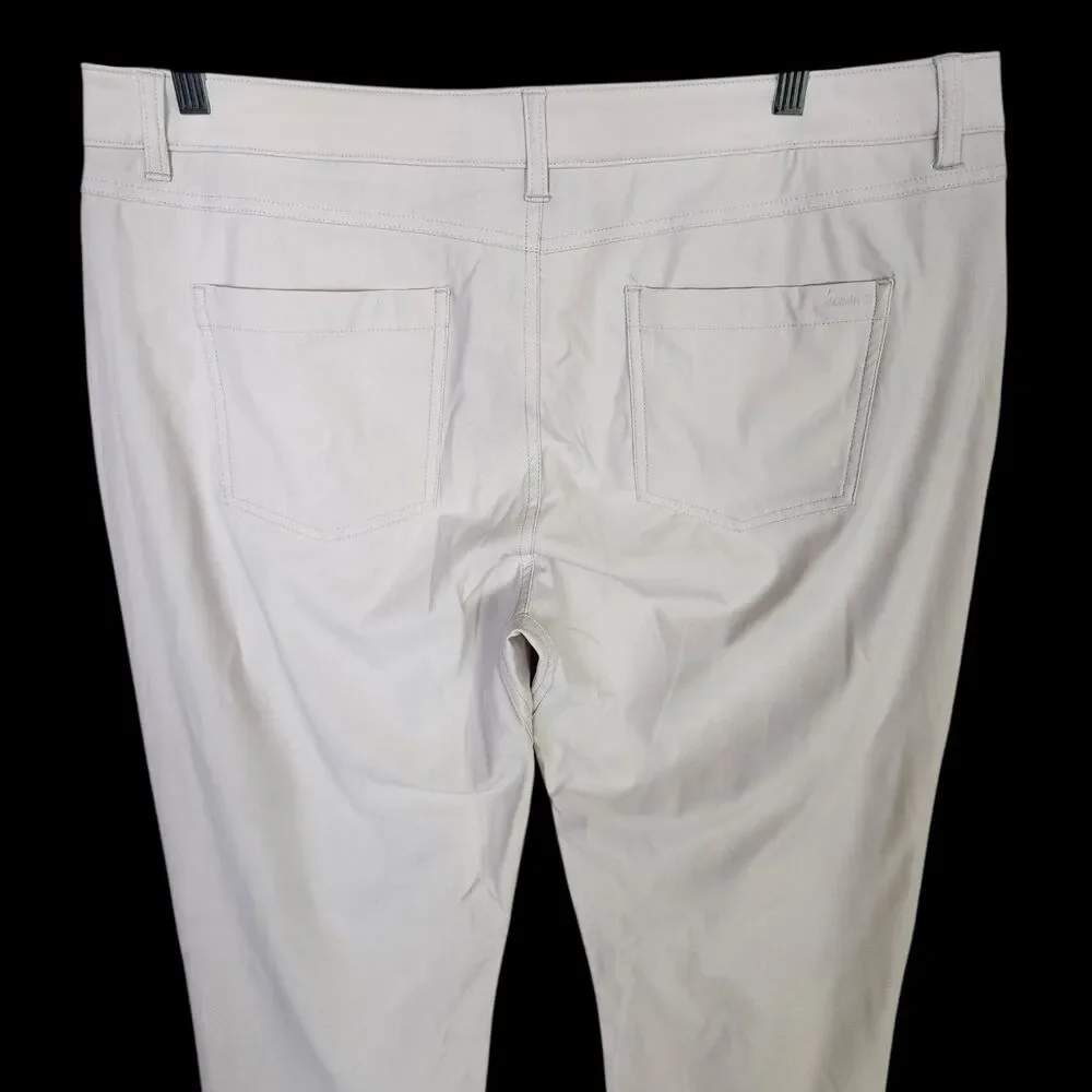 Johnnie-O Men's Pants 40x34 Prep-Formance Stone Chinos Golf Casual